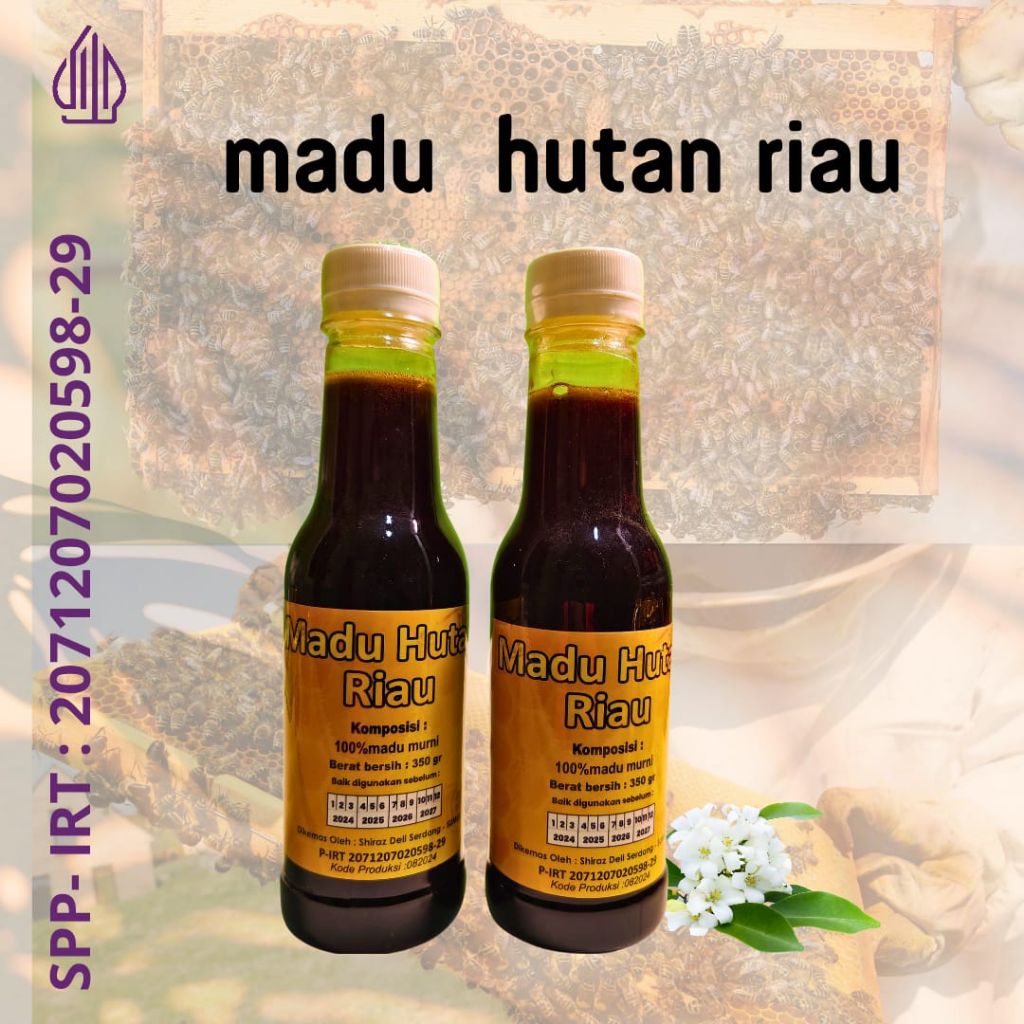 

MADU HUTAN RIAU 350 Grm || nektar bunga akasia