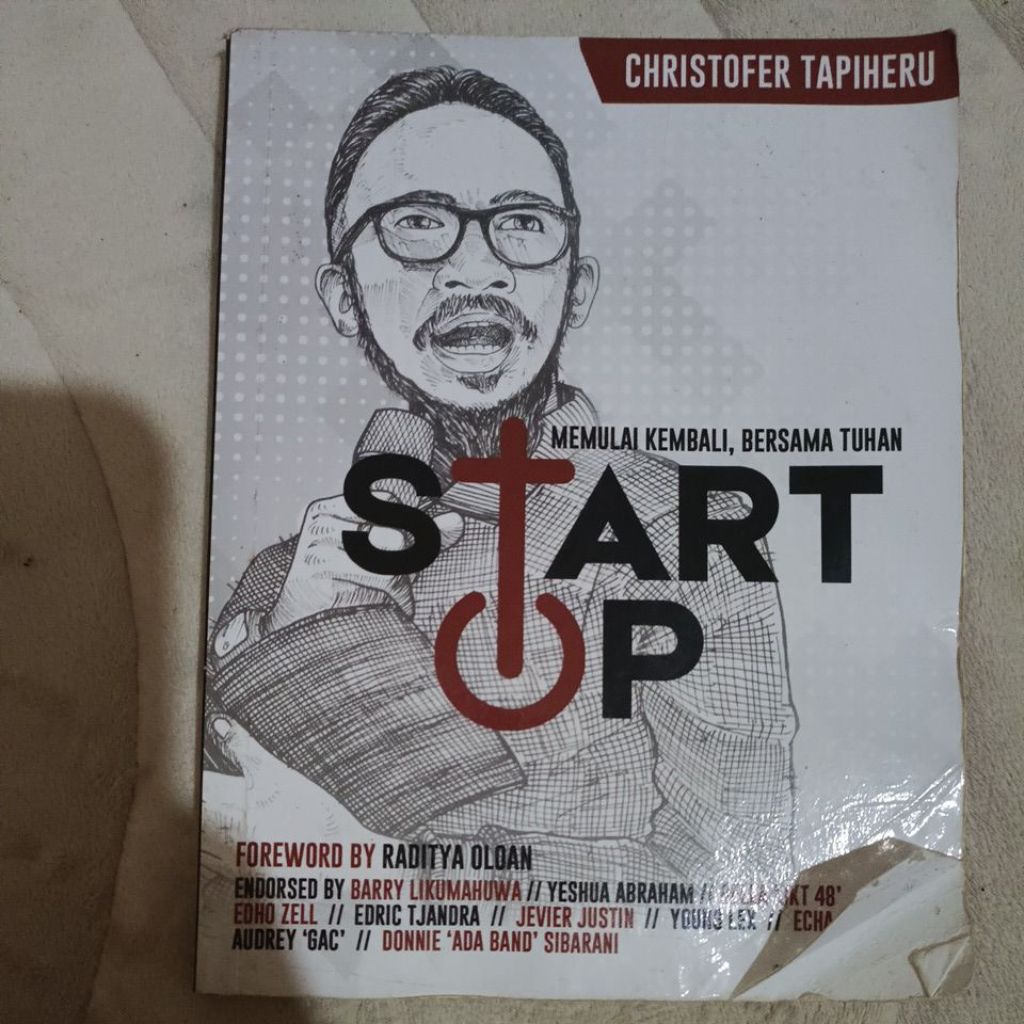 Buku rohani bekas Christopher Tapiheru - Start Up