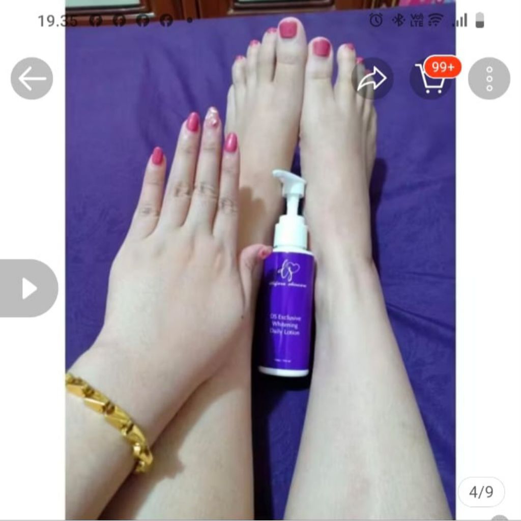 Body Booster Cream Daily Dhifara | Dosting DS Exclusive Handbody | HB Lotion memutihkan & mencerahka