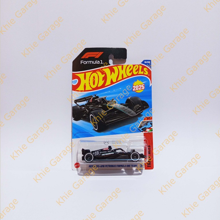 HotWheels Hot Wheels Mercedes-Amg Petronas Formula 1 Team Hitam Mercedes Amg F1 One F Track Aces Bla