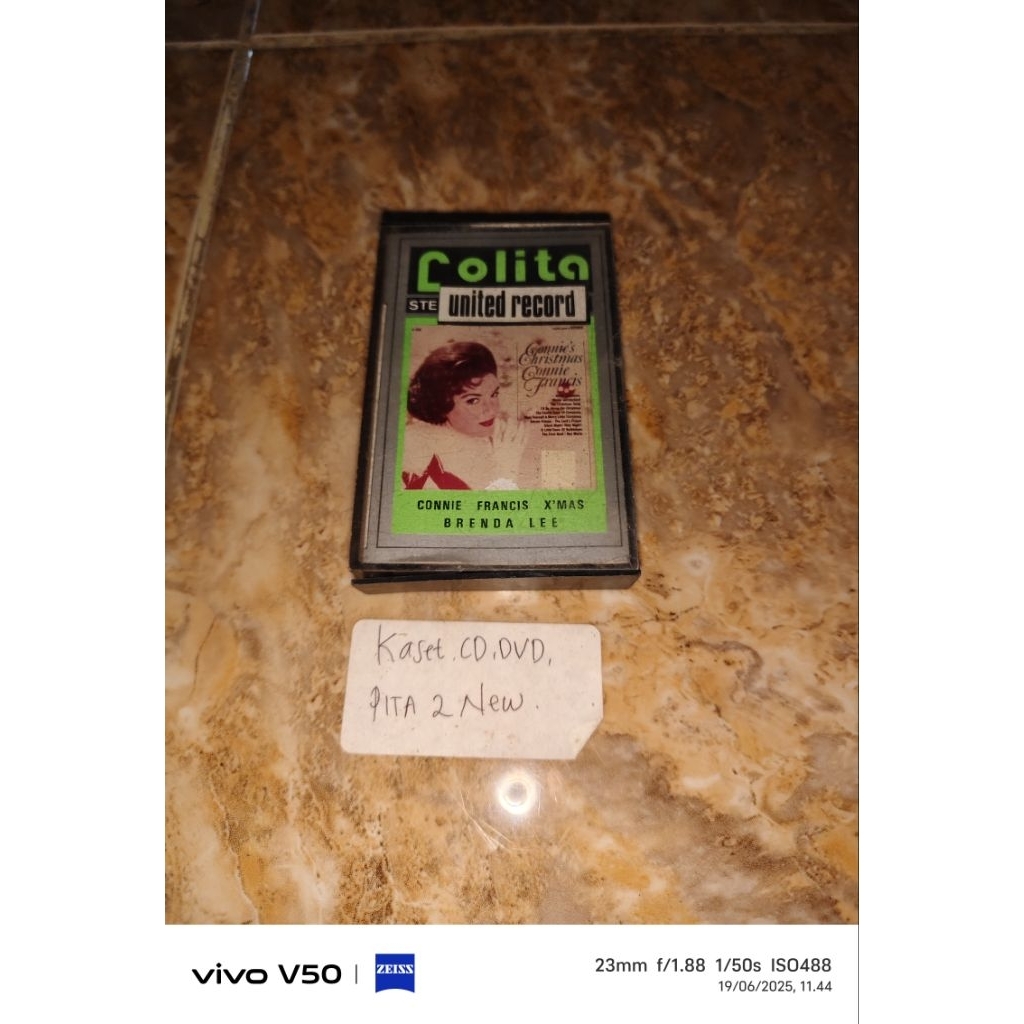 Kaset Pita Connie Francis X'mas - Brenda Lee