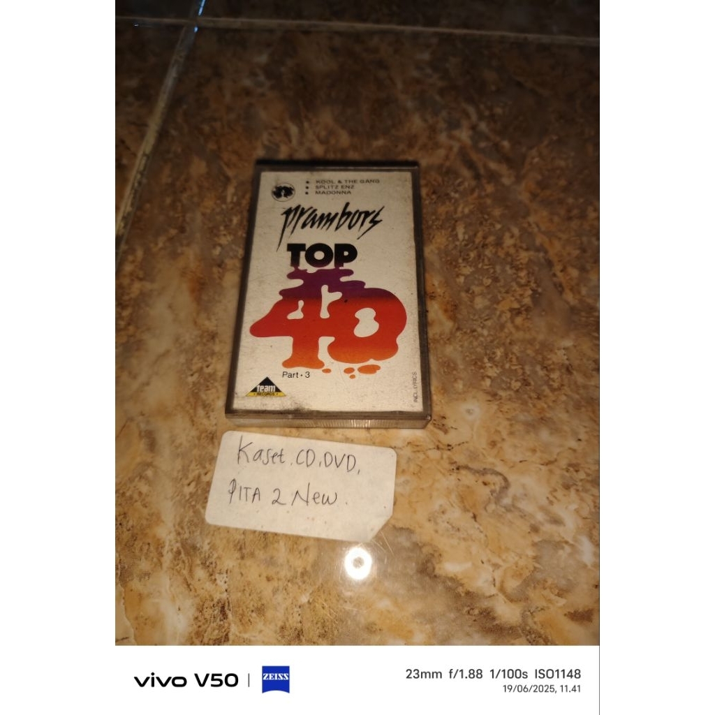 Kaset Pita Prambors Top 40