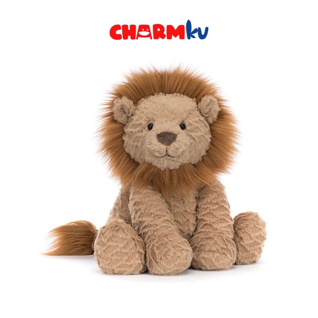 JELLYCAT Fuddlewuddle Lion Plush Doll 100% Original