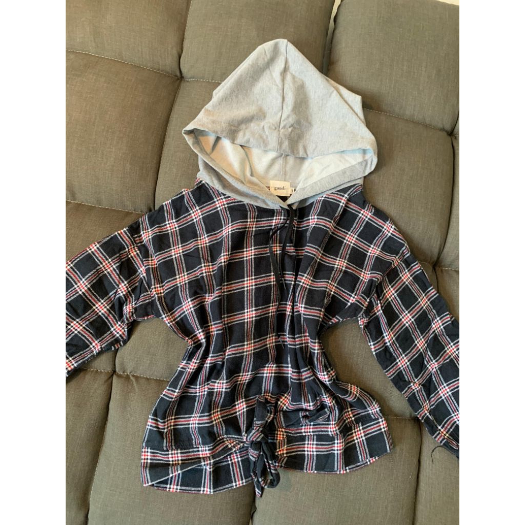 Gaudi flannel hoodie