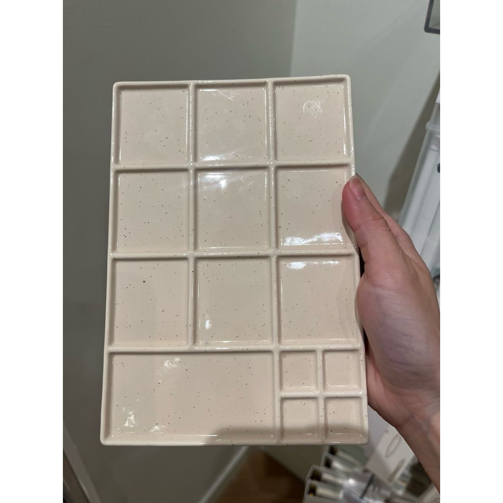 

Flying Tiger Ceramic Paint Palette - Keramik Palet Lukis