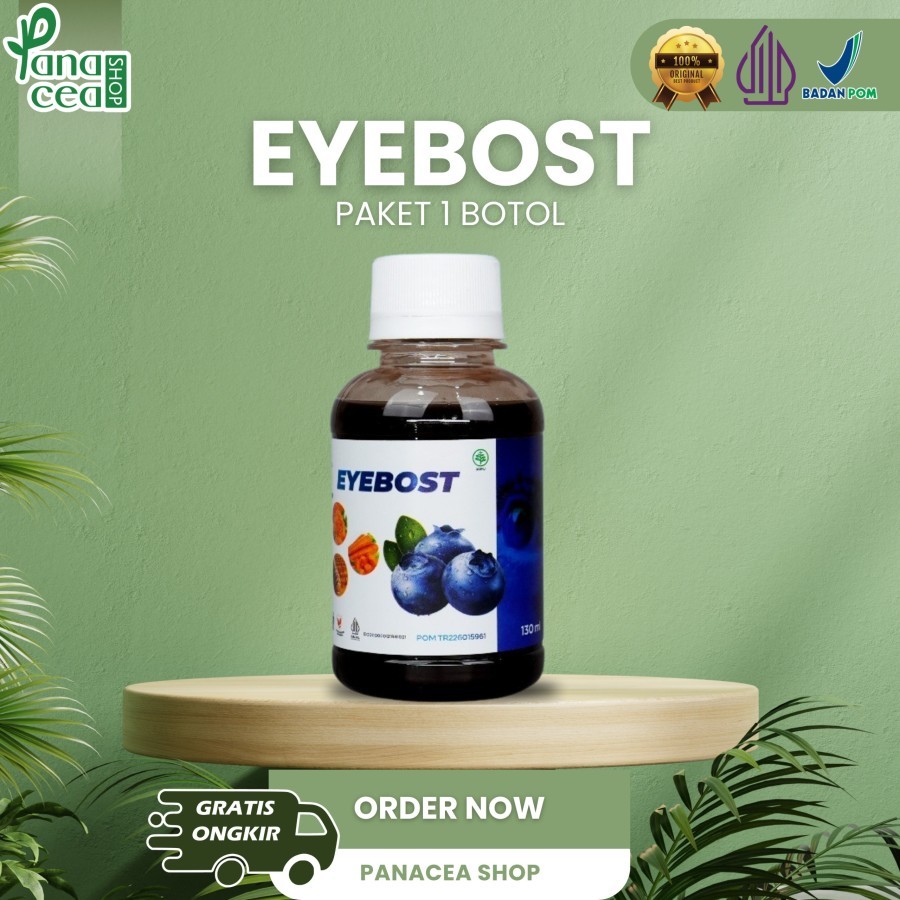 

eyebost Vitamin Mata Original Obat Mata Minus Katarak Silinder Buram Rabun Berlemak