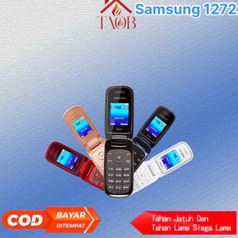 KODE Y83U Samsung lipat HP jadul samsung flip CARAMEL E1272 TERMURAH HP JADUL lipat