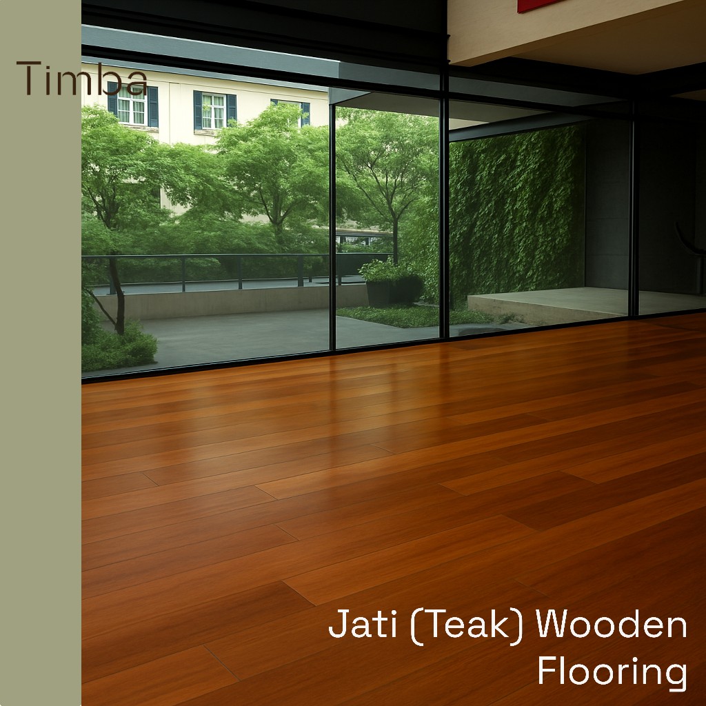 Flooring/Parket Kayu Solid / Engineering Jati – Harga per M2