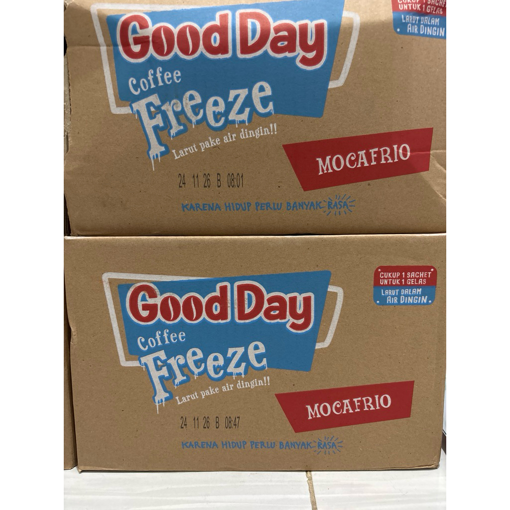 

Forcysn Good Day Freeze Mocafrio - 1 Dus / 12 Renceng