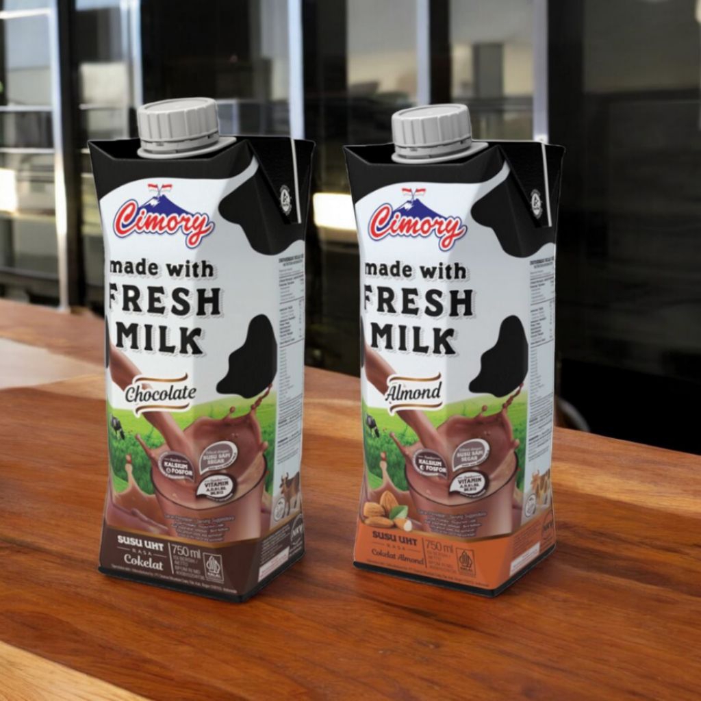 

Cimory Susu UHT Cokelat & Almond 750ml