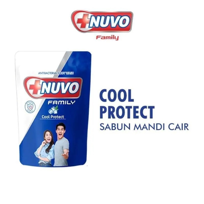 NUVO Sabun Cair Putih Cool Protect 60ml