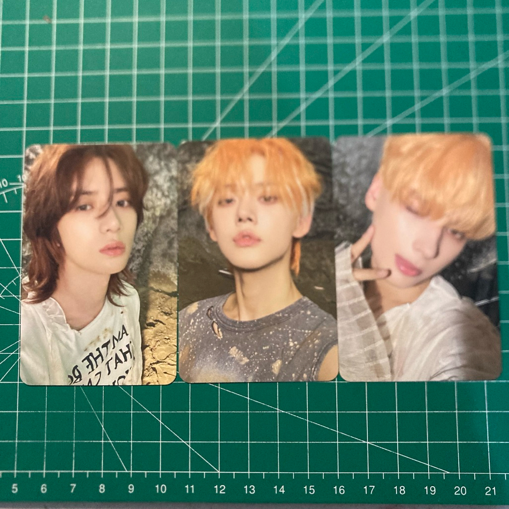 Photocard PC TXT Beomgyu Yeonjun Huening kai Melancholy Ver | Tomorrow x Together Album The Name Cha