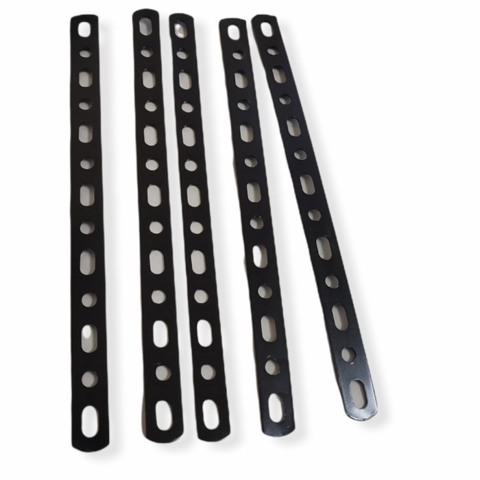 Plat Bracket Breket Bolong Lubang Besi Breket Lampu Tembak Universal Besi plat besi lubang plat brak