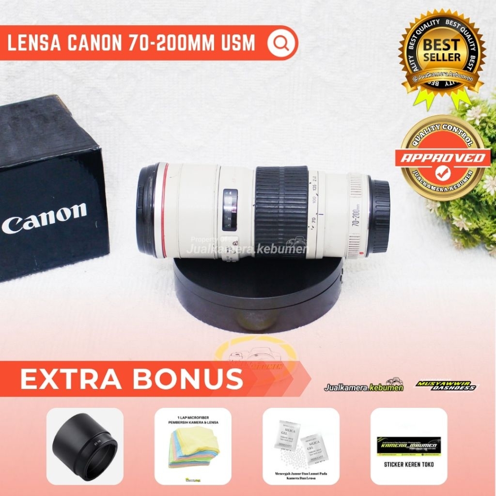 LENSA TELLE CANON 70-200MM F4 L USM