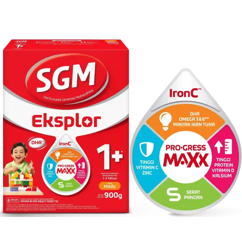 SGM 1+ madu / SGM 1+ vanila (900GR)