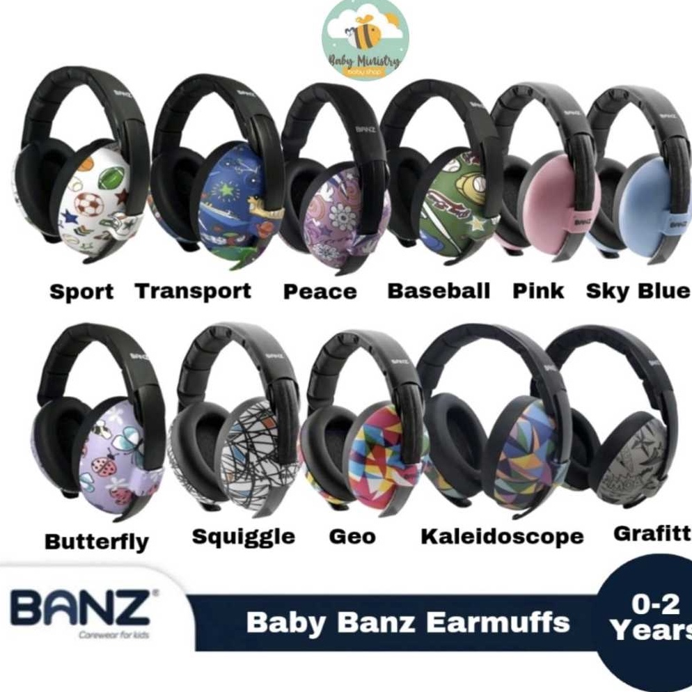 KODE H72I Baby Banz Earmuff ORIGINAL 1  Baby Banz Mini Earmuff  Baby Banz Earmuff  Banz  Banz Penutu