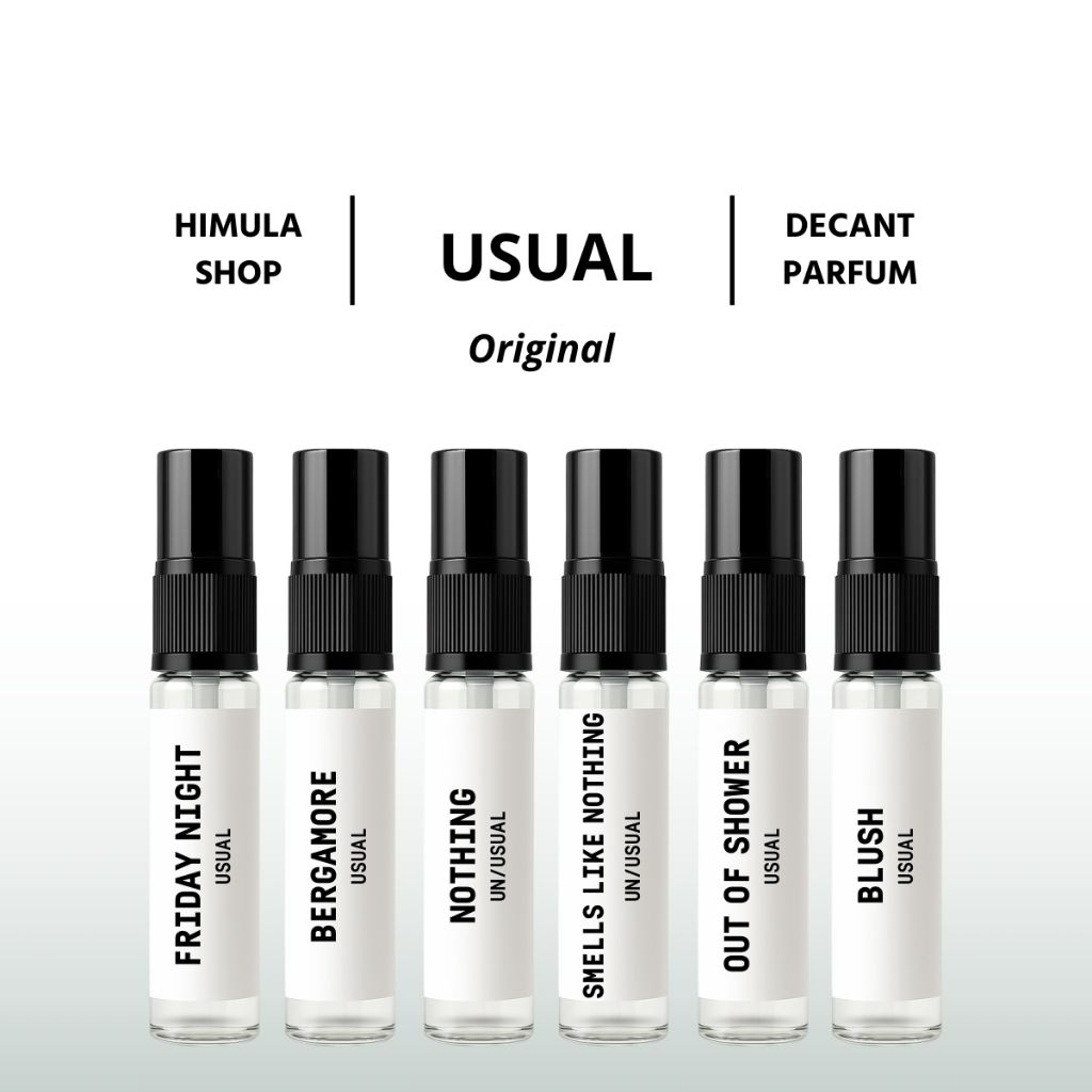 Decant Parfum Usual Scentlab - Bergamore, Jasmine Bouquet