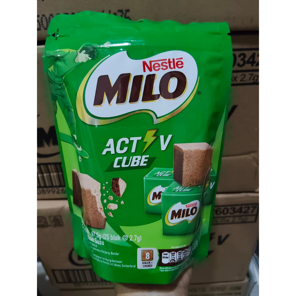 

Nestle Milo Act V Cube isi 25