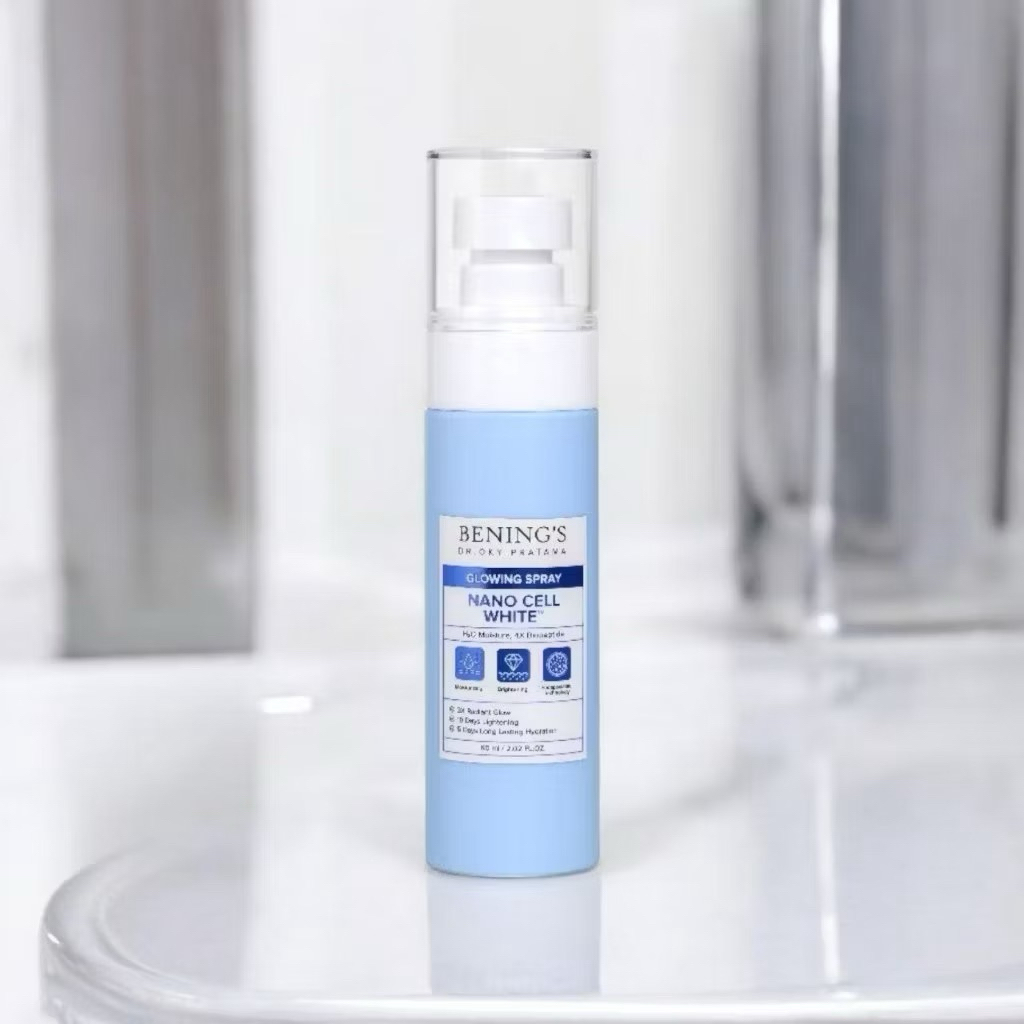 Glowing Spray Nano Cell White Benings Clinic by dr. Oky Pratama
