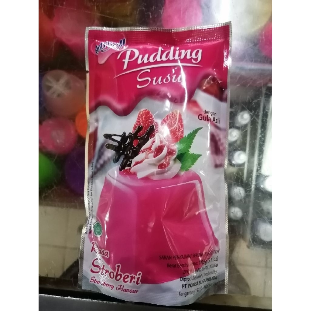 

Nutrijel Puding Susu Stroberi