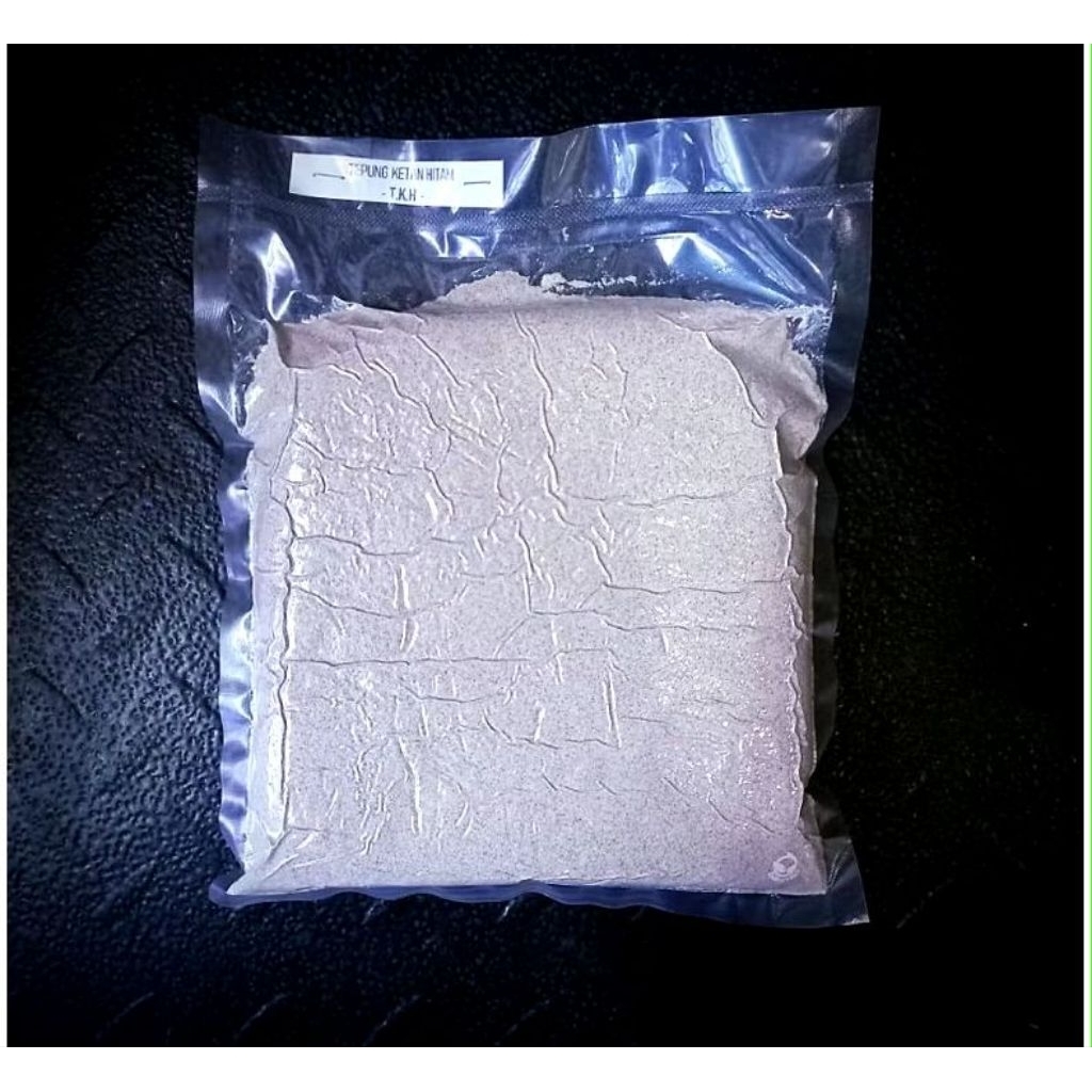 

Tepung ketan hitam 100%Original kemasan vakum