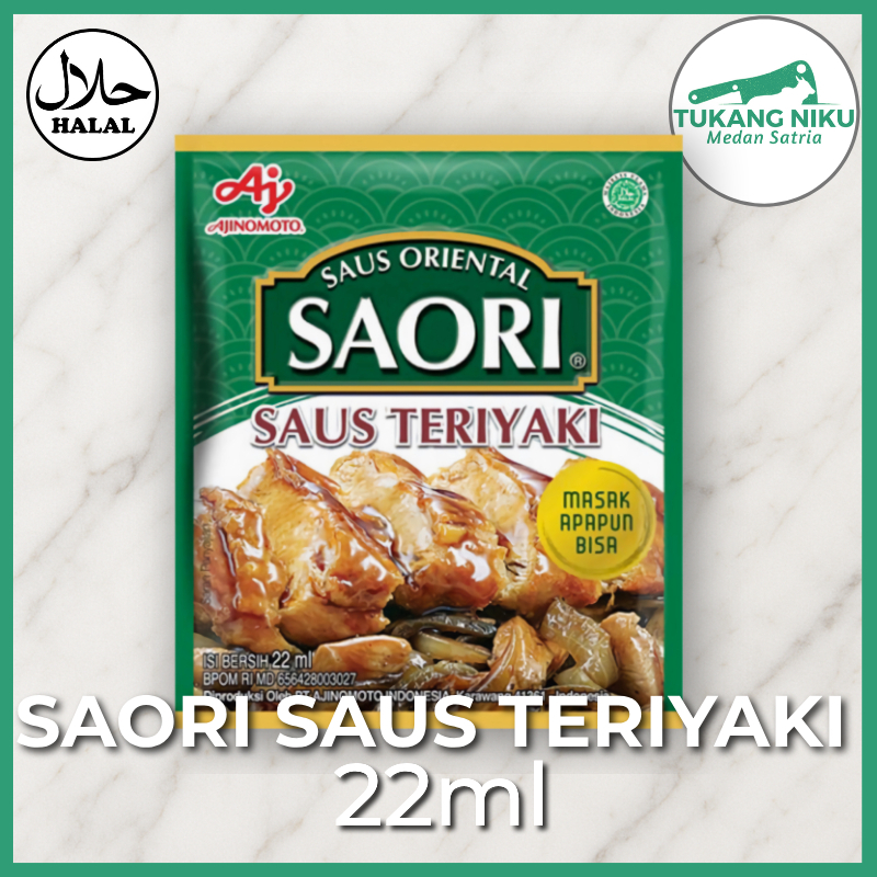 

SAORI TERIYAKI - SAUS ORIENTAL SASET BEKASI BUMBU ML GR L