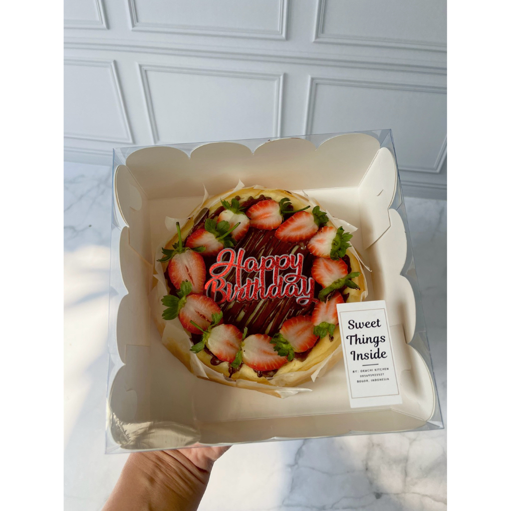 

Nutella Strawberry Cheesecake