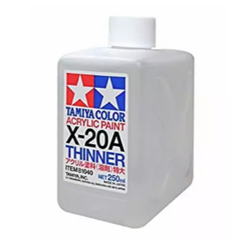 

TAMIYA 81040 X-20A THINNER ACRYLIC PAINT 250ML NEW PRODUCT