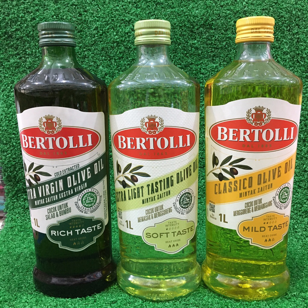 

Bertolli Olive Oil Minyak Zaitun 1L Impor Italy HALAL