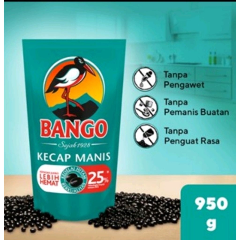 

kecap bango 950 gram Exp JULI 2026