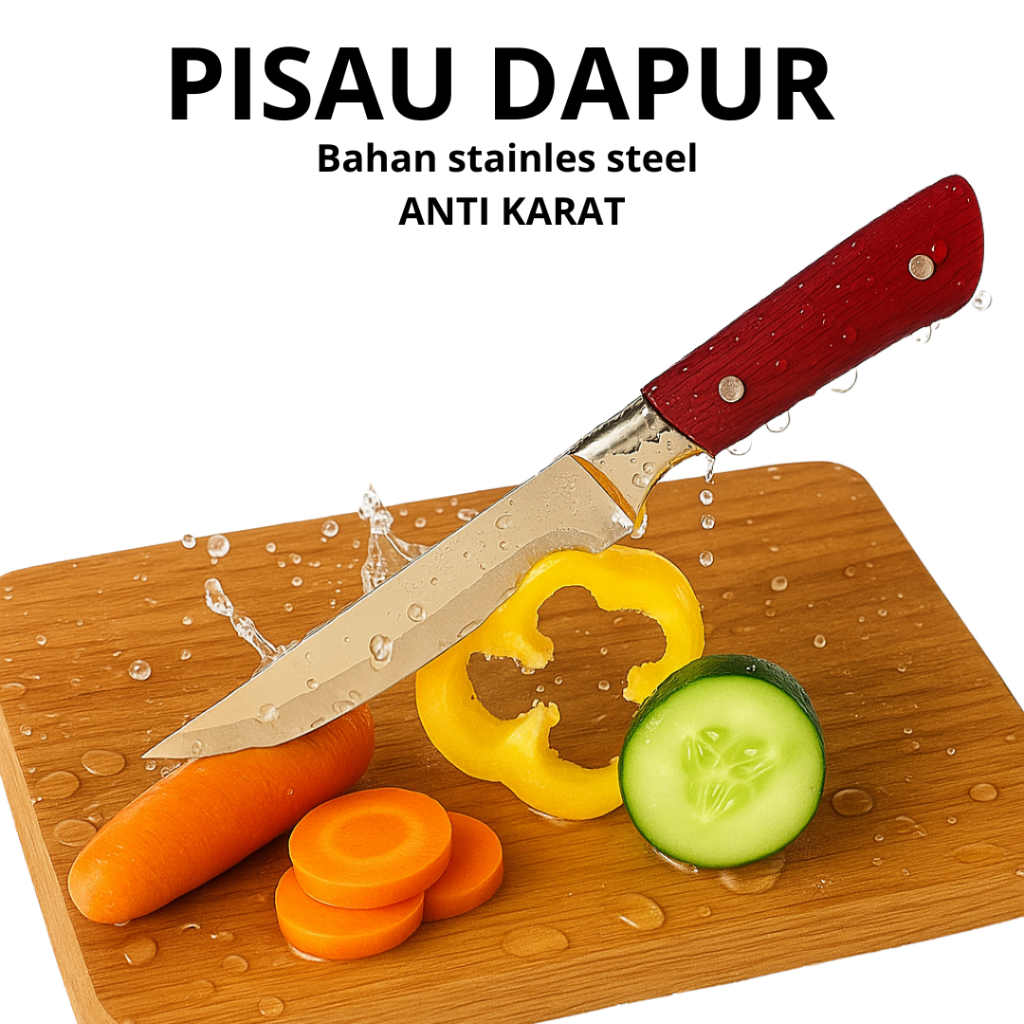 Pisau dapur/Pisau Stainless Serbaguna/Pisau Super Jepang/Pisau Boning Profesional