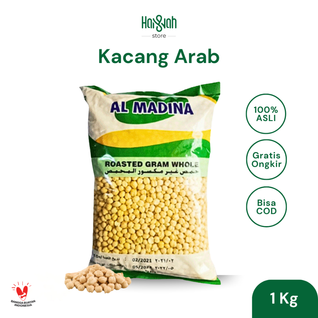 

Kacang Arab India 1 Kg Gurih Chickpea Oleh Oleh Haji Umroh