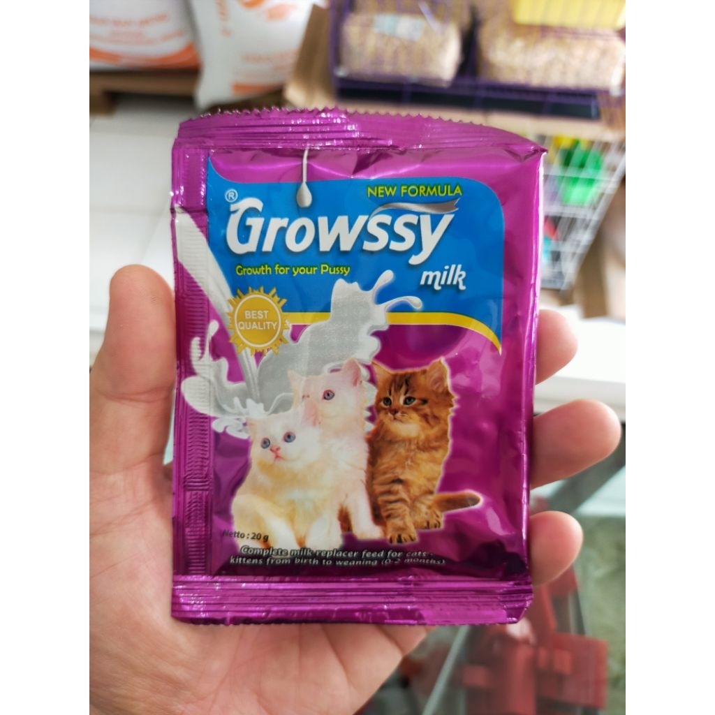 Susu kucing Growssy / susu anak kucing