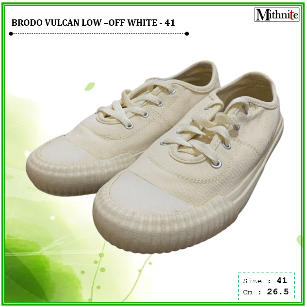 BRODO VULCAN LOW –OFF WHITE - 41