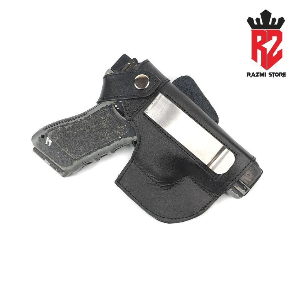 Razmi Store Holster pinggang Kulit Glock, HS, Baretta