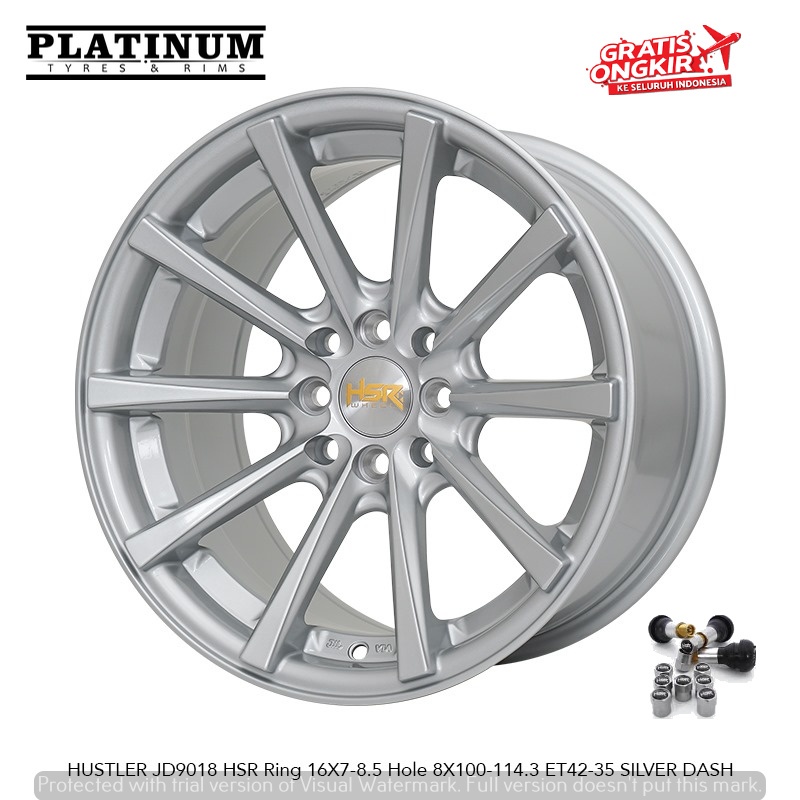 VELG MOBIL MURAH HSR HUSTLER RING 16 COCOK UNTUK XENIA AVANZA YARIS KARIMUN JAZZ DLL