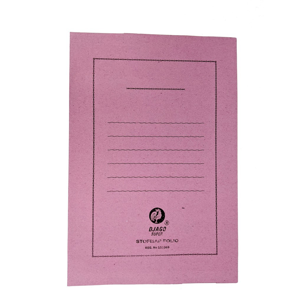 

Djago Stopmap Kertas Djago Merah - 50 lmbr