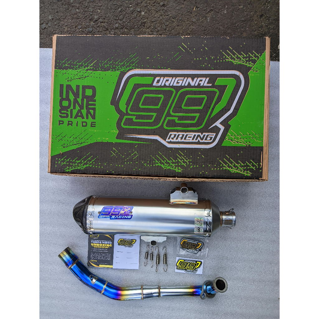 Knalpot Original 99 Racing Pcx160
