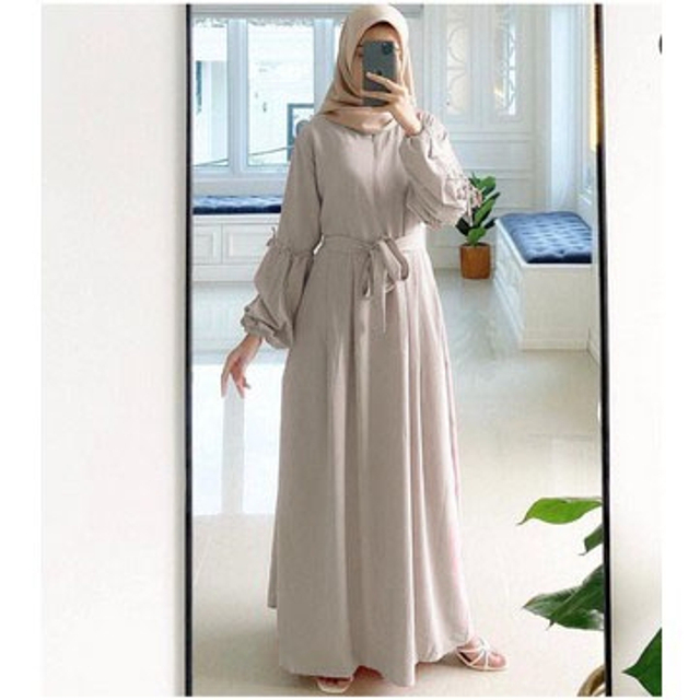 Gamis Stella Maxi Muslimah - Dress Daily Simple