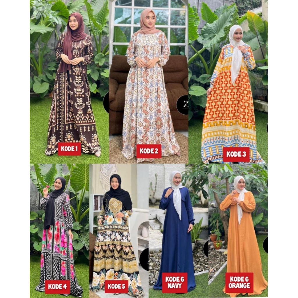 zdaily by zakiyah kaftan ( daily dress )
