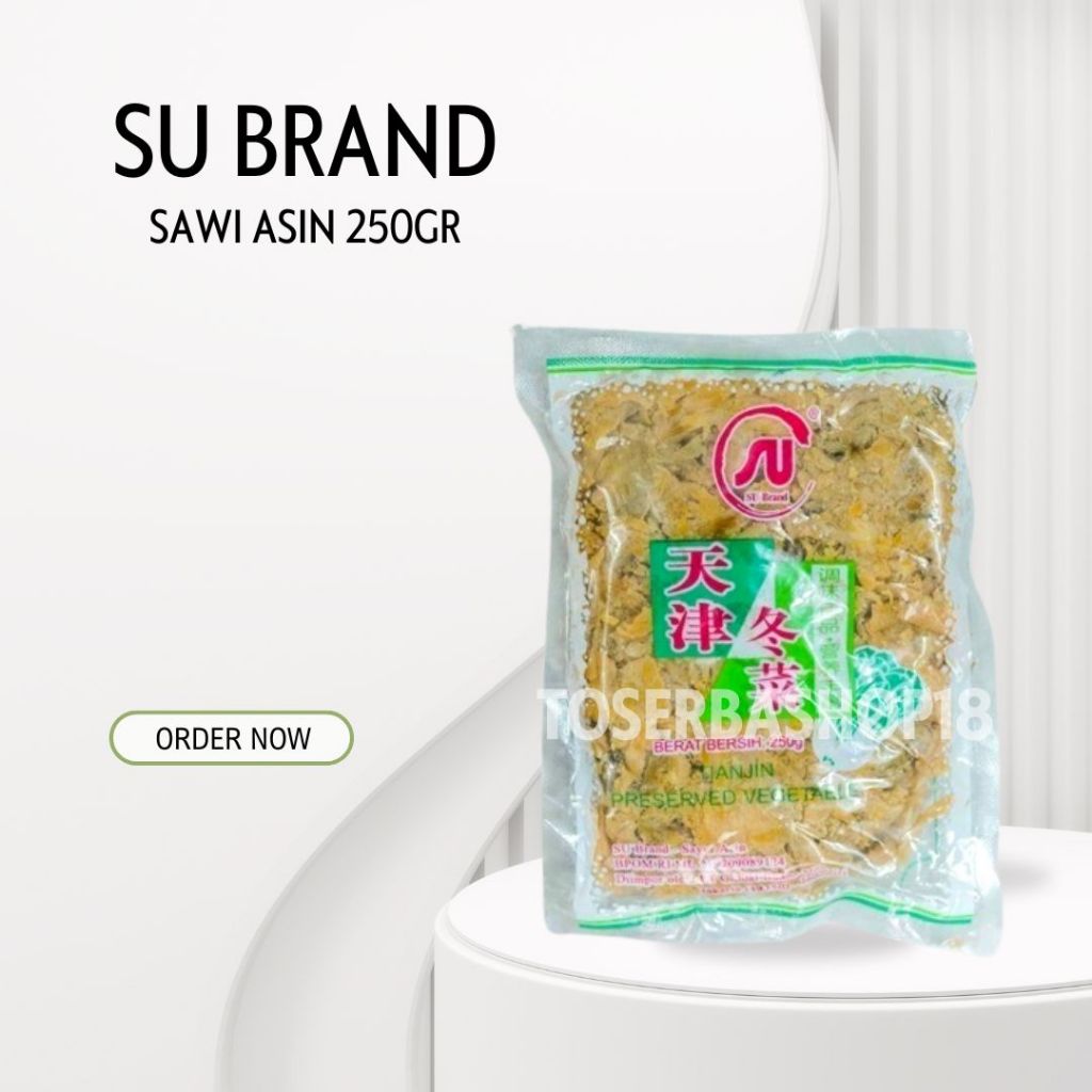 

Bumbu Masak / Sawi Asin / Dong Cai Preserved Vegetable 250gr SU BRAND