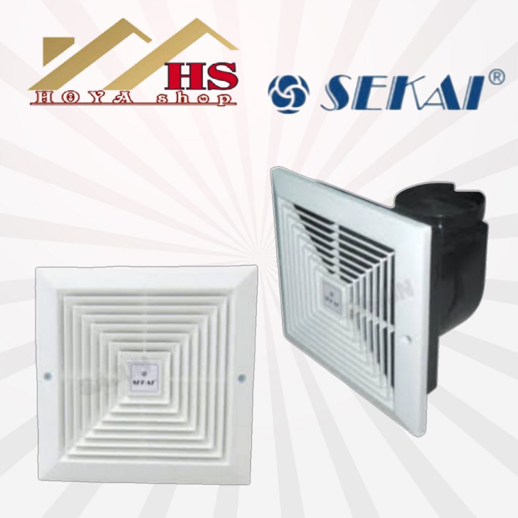 SEKAI exhaust fan 8 inch MVF 893 PLAFON, kipas angin hisap MVF893, KIPAS HISAP