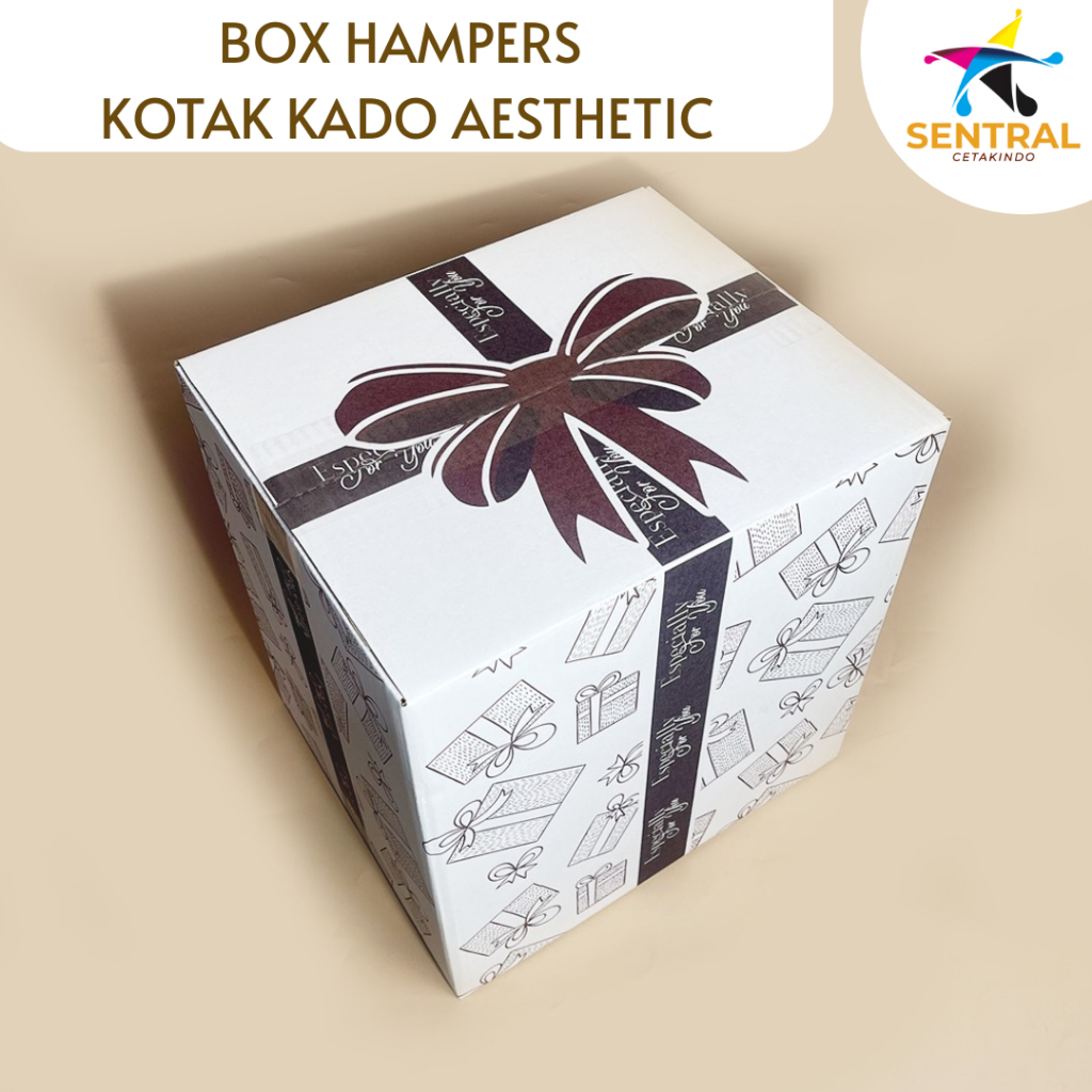 

KOTAK KADO 29 X 24 X 30 CM/GIFTBOX BESAR MOTIF PRINTING KADO/ KOTAK KADO ESTETIK