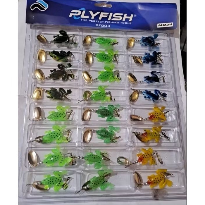 Umpan Mainan Kodok Ply Fish cocok buat mancing casting
