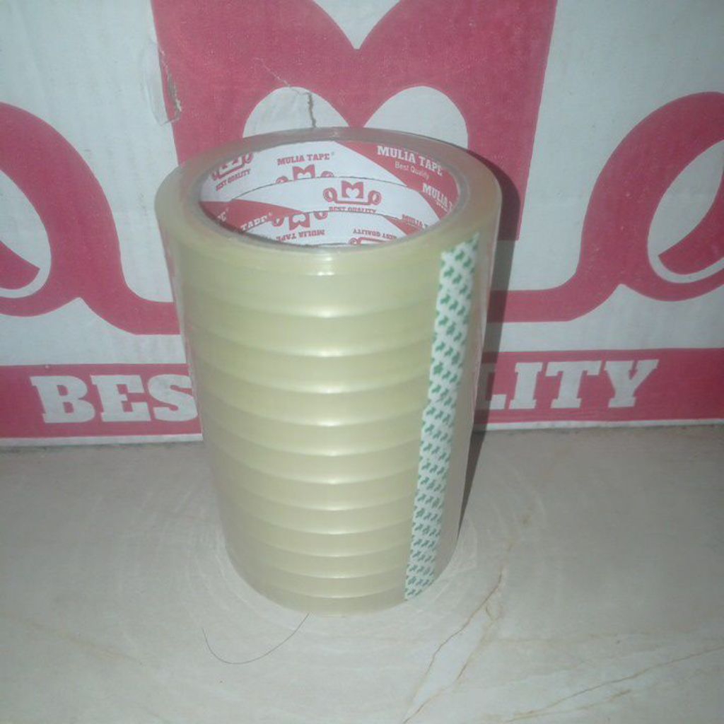 

Isolasi Bening ½" Mulia Tape