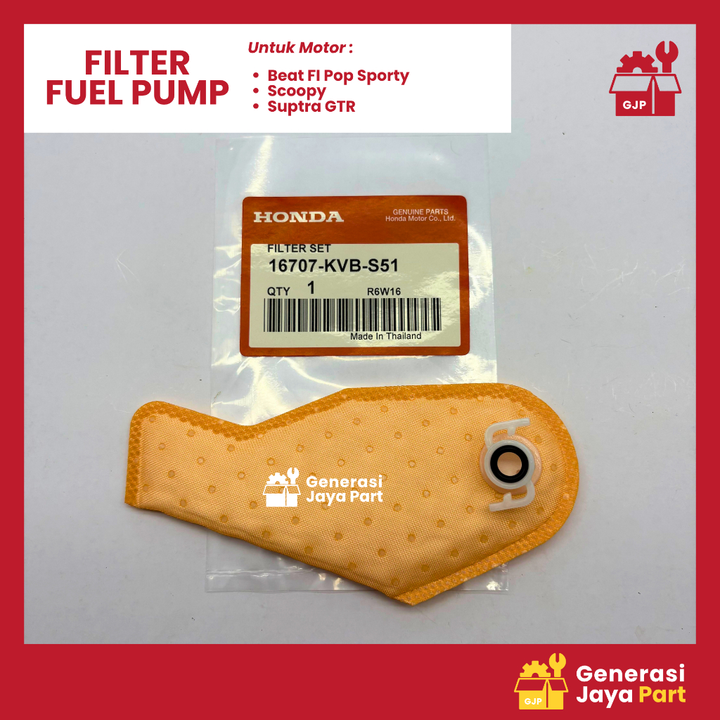Filter Fuel Pump Filter Fuelpump Pempes Bensin 16707-KVB-S51 Beat Fi CBS K25 Beat Fi K25 Beat Pop Es
