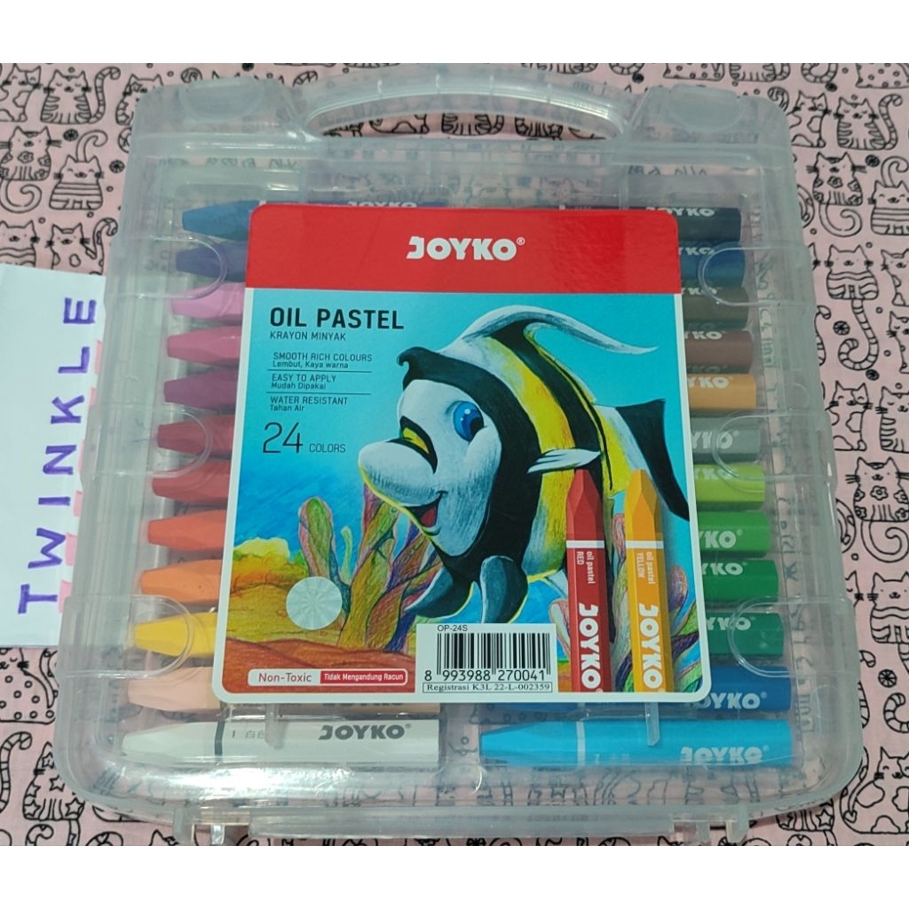 

JOYKO OIL PASTEL 24 COLORS