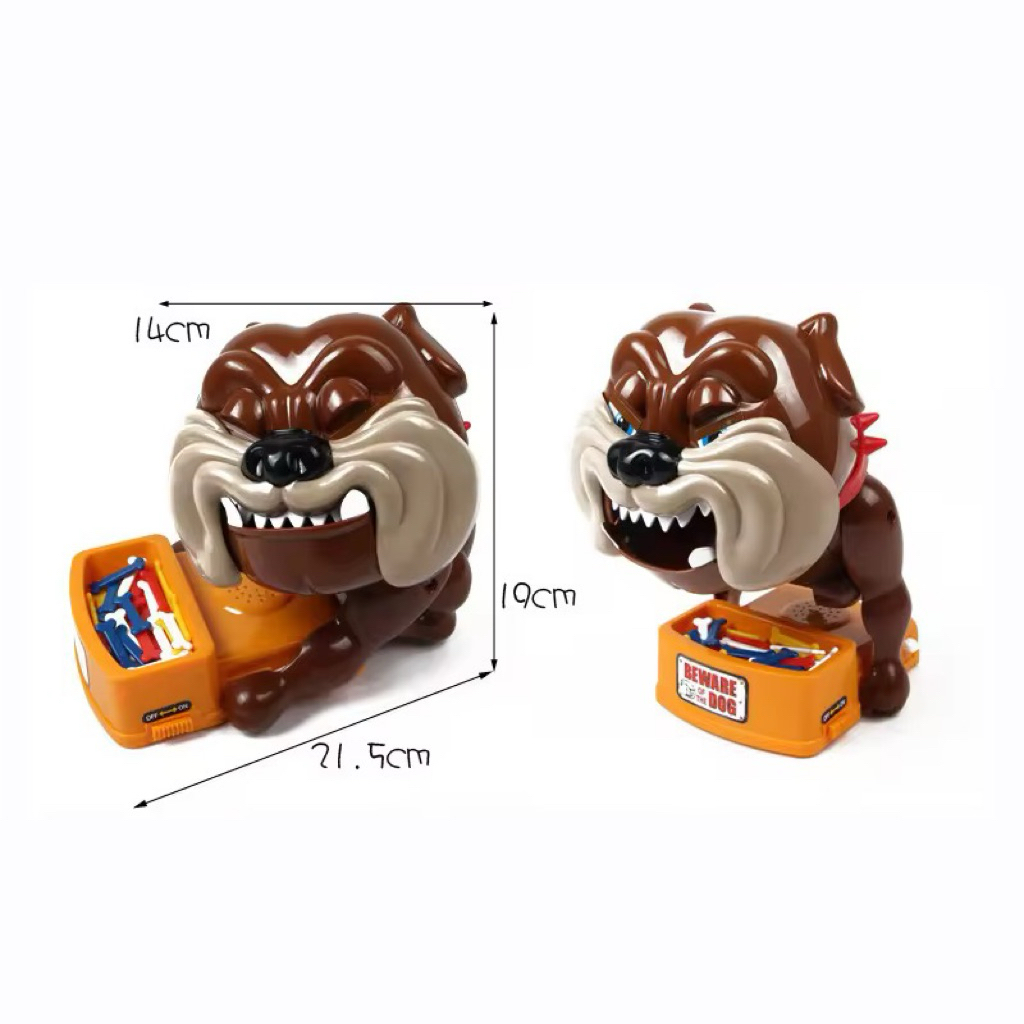 [Whispers] ( UKURAN BESAR ) BAD DOG BEWARE OFF THE DOG MAINAN PRANK ANJING GIGIT TULANG TERBARU