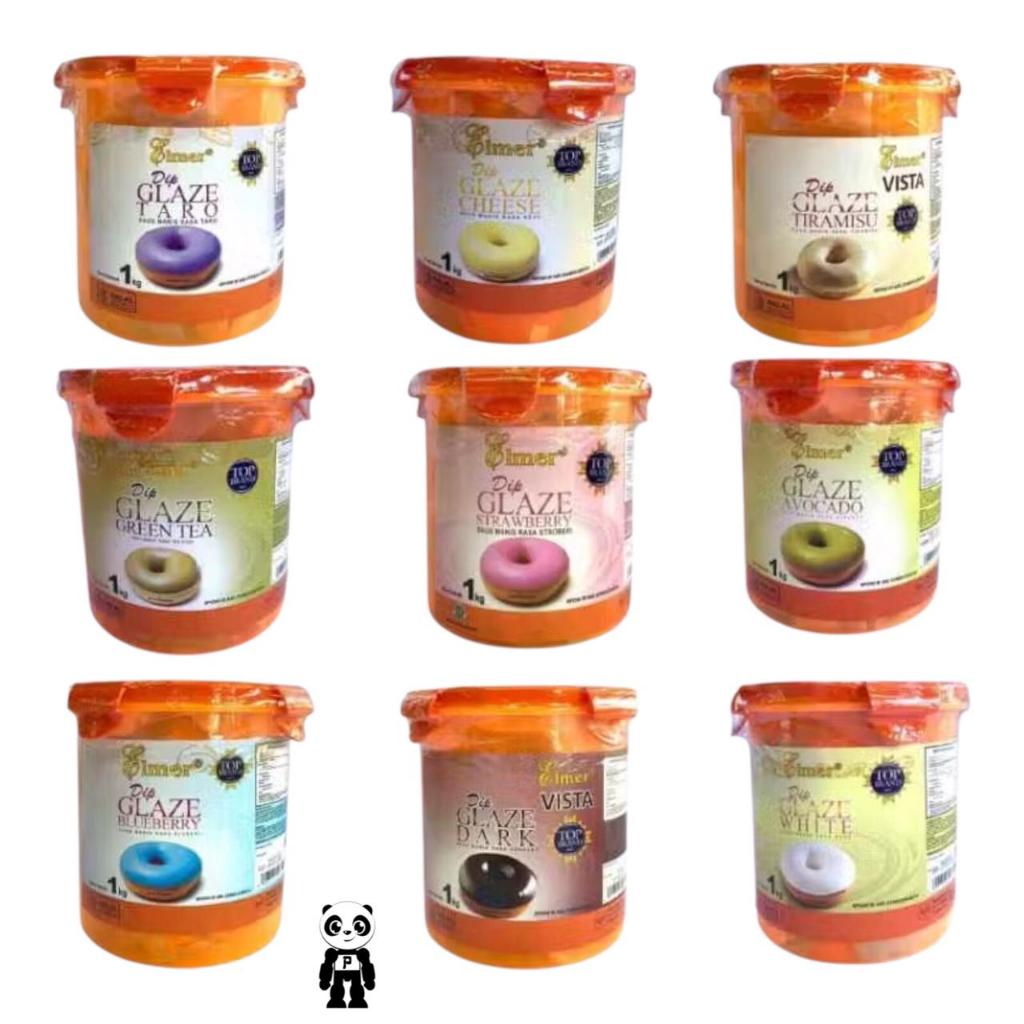 

Elmer Dip Glaze 1 Kg Selai Topping Donat Coklat Taro Tiramisu Stroberi Green Tea Cheese Red Velvet Avocado Susu Blueberry