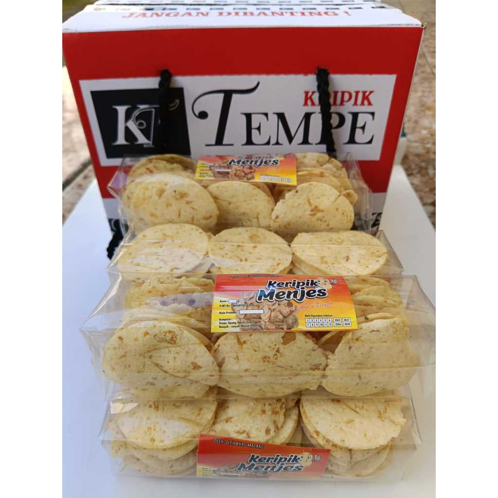 

[STARTER PACK Isi 8] Keripik Menjes | Oleh-Oleh Khas Malang